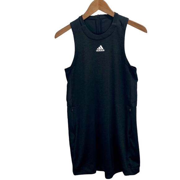 Adidas Women's Climate W Ti Lite Dress Adjustable Waist Zip Back Size Small - Picture 1 of 16